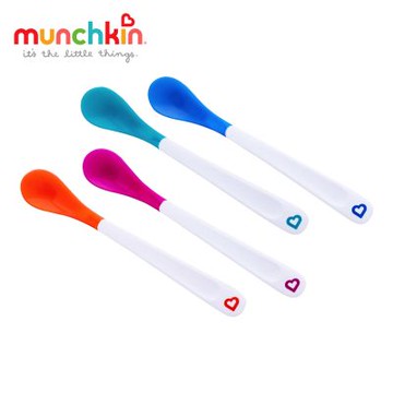 【munchkin】感溫安全湯匙4入