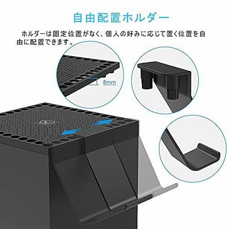 Xbox Series X用放熱防塵カバー,コントローラーホルダー,ヘッドセット 