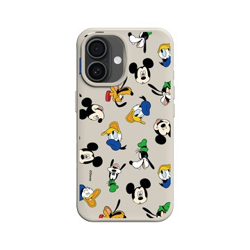 iPhone 16 SolidX 貝殼灰 - 迪士尼-米奇 Mickey - Sticker-米奇與他的朋友