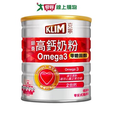 克寧 銀養高鈣Omega3奶粉(1.5KG)【愛買】