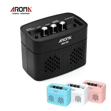 aroma ag-05 5w 迷你 藍芽 桌上型兩用電吉他音箱/迷你隨身小音箱 5w功率/內建破音