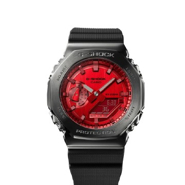 G-SHOCK GM-2100 GREY RED