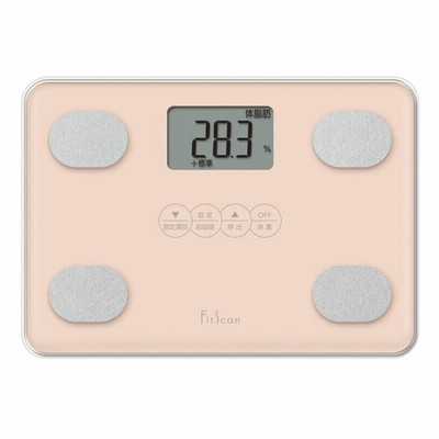 タニタ 体組成計 FitScan ピンク FS104PK