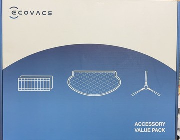 2F【ECOVACS 科沃斯】DEEBOT N8 除菌高吸力掃拖機器人 原廠耗材配件包 內含邊刷*4+濾網*2套+拖布*25  (無主機)