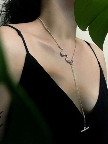 Serpent系列 純銀 蛇型項鍊