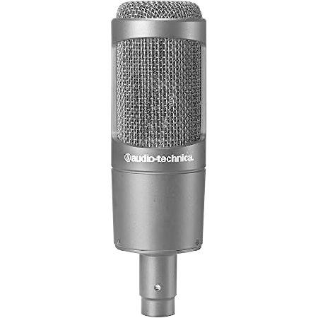 Audio-Technica AT2035 Large Diaphragm Studio Condenser Microphone Bundle with Shock Mount, Pop Filter, and XLR Cable by Audio-Technica(並行輸入品)