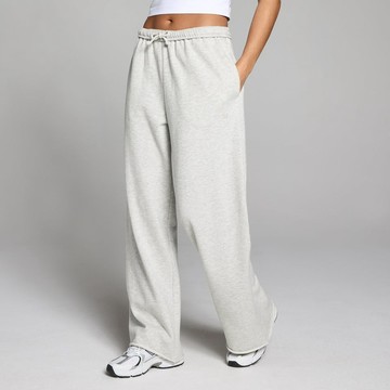 MP Women's Lightweight Loopback Straight Leg Joggers - Grey Marl - XL