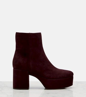 Gianvito Rossi Sally suede ankle boots