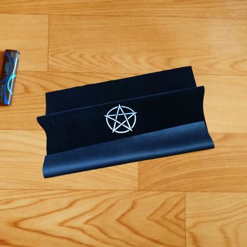 塔羅牌桌布絲絨專用五芒星用花專業水晶植絨布絲絨布掛毯女巫禮物