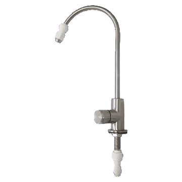 Toppuror 泰浦樂 無鉛濾菌不銹鋼 RO 龍頭 有效過濾 抗菌濾材 360度旋轉  21 x 12 x 48cm  1個