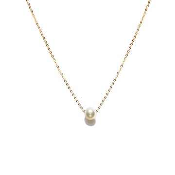 經典珍珠項鍊 925銀厚鍍18K金 Aphrodite P Necklace