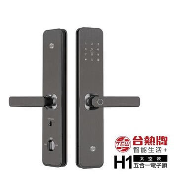 TEW 台熱牌 智能5合1把手式電子鎖/門鎖(H1)(附基本安裝)