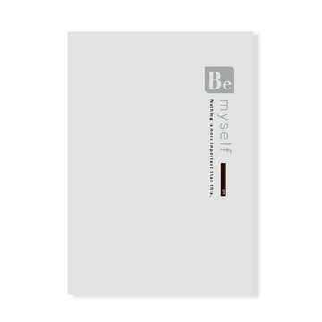 Be Myself 16K特厚空白-月雲灰