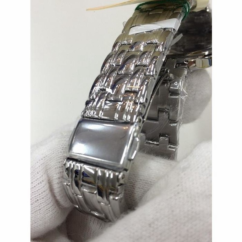 中古】AUREOLE オレオール メンズ腕時計 クォーツ シルバー SW