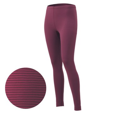 ├登山樂┤日本 mont-bell Trail Tights 女款緊身褲/內搭褲-梅紫/灰 # 1107139RAS