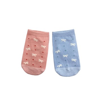 摩力諾兒童抗菌船襪-結點16-18cm（顏色隨機）