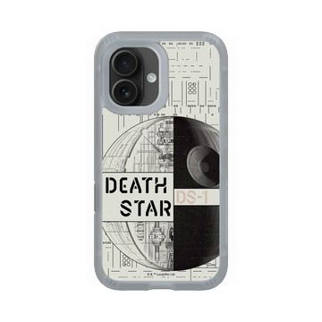 iPhone 16 AirX 流變灰 - 迪士尼-星際大戰 Star Wars - 星際大戰 – 死星全幅結構圖