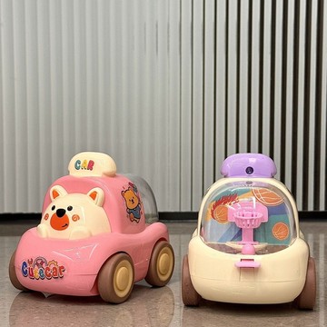 台灣發貨💕網紅爆款 兒童玩具車 卡通可愛 按壓投籃機 慣性小汽車 二合一 男孩禮物 生日禮物 節日禮物 寶寶玩具