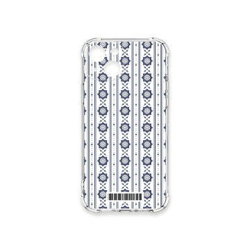 iPhone 15 殼 TRON IPhone 15 幾何復古花磚D款  載具 四角防摔殼 手機殼