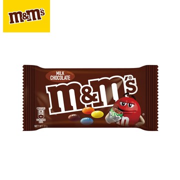 【M&M'S】牛奶糖衣巧克力37g 零食/點心