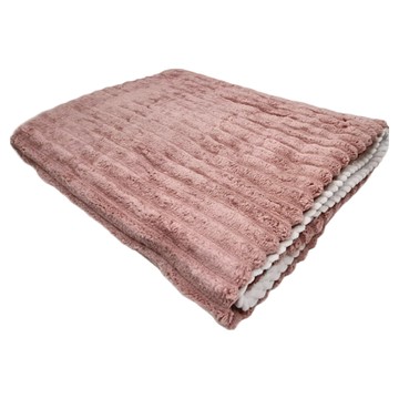 雲朵吸水浴巾 珊瑚絨 70x140cm 加厚柔軟親膚  桃紅色  2條