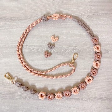 花花可調式手機背帶