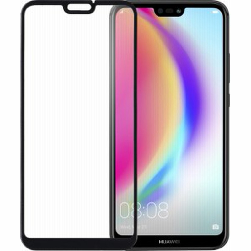 Huawei P Lite Hwv32 強化ガラスフィルム 3d 曲面 全面保護 フルカバー 旭硝子製素材 9h 通販 Lineポイント最大1 0 Get Lineショッピング