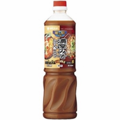 【常温】麺＆鍋大陸 濃厚みそとんこつスープの素 1100G (株式会社Mizkan/和風つゆ/鍋つゆ)