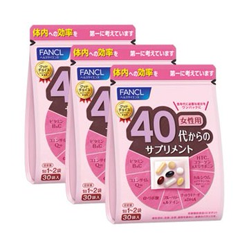 FANCL 芳珂 40歲開始的健康營養素 女性用 30袋X３