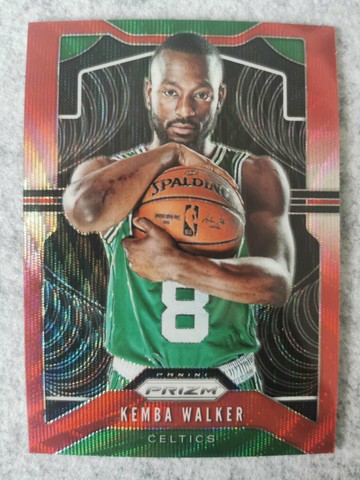 2019-20 Panini Prizm #54 肯巴 沃克（Kemba Walker ）折射 紅