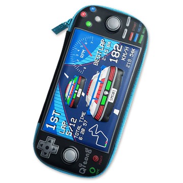 qitong 角色袋式立體鉛筆盒  遊戲機S  1個