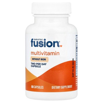 Bariatric Fusion, 無鐵多維生素，60 粒膠囊