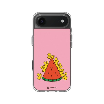 iPhone Air Clear Case（相機按鈕） 透明 - Jin Young Choi - 爬西瓜山