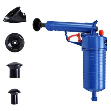 氣壓式管道疏通器 Set 專利設計 4 個配件  28 x 27cm