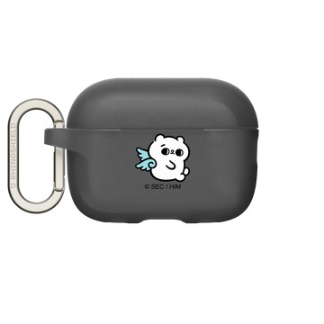 AirPods Pro 2 AirPods Case 黑 - 爽爽貓 Song Song Meow by SECOND - 翅膀