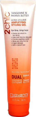Giovanni 2chic Ultra-Volume Amplifying Styling Gel with Tangerine & Papaya Butter 5 fl oz