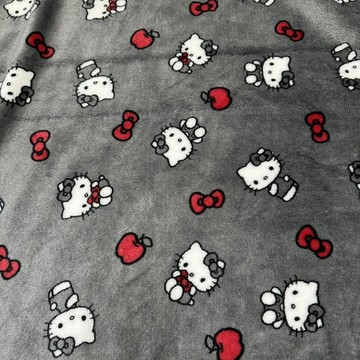 aa百貨可愛卡通kitty毛毯毯子辦公室午睡法蘭絨蓋毯沙發溫暖舒適四季用🥗百貨商店🥗