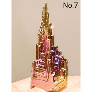 鉍礦金字塔型~鉍晶體~天使階梯