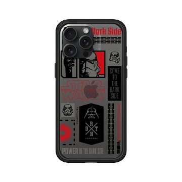 iPhone 15 Pro Max Mod NX 黑 - 迪士尼-星際大戰 Star Wars - 風暴兵&光劍-潮流系列