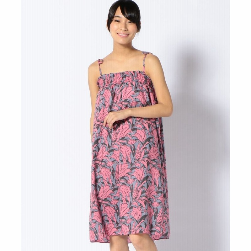 シップス アウトレット フラワープリントシャーリングゴムワンピース レディース ピンク One Size Ships Outlet 通販 Lineポイント最大get Lineショッピング