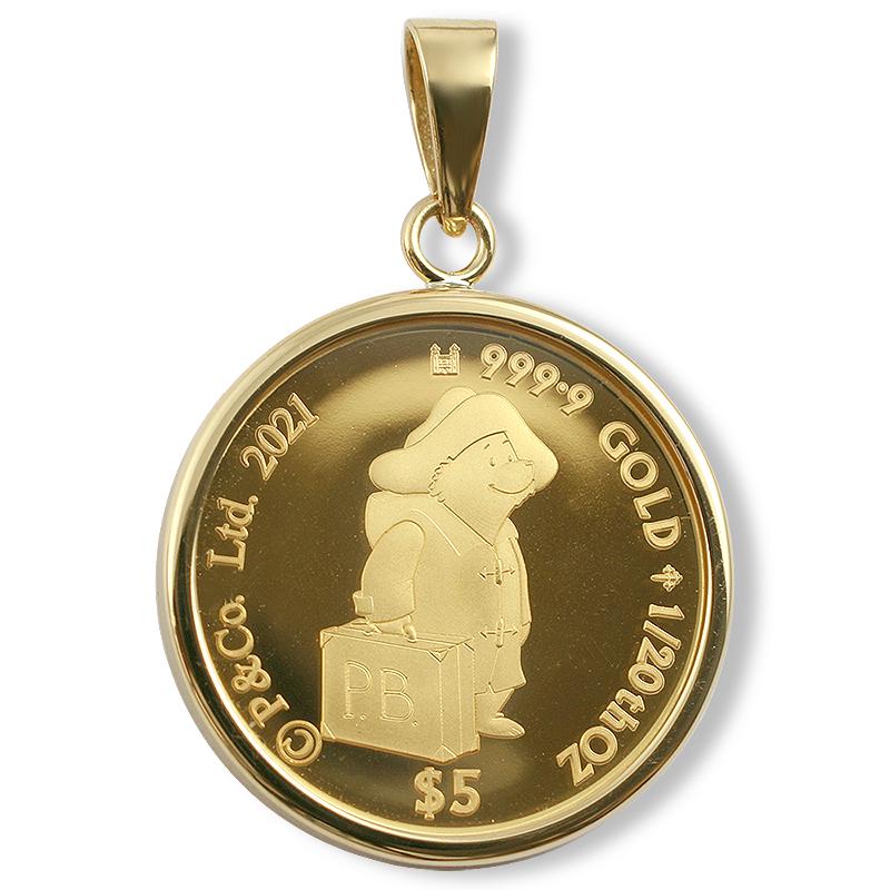 純金 1/20オンス Paddington Bear パディントン ベア コイン