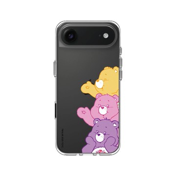 iPhone Air Clear Case（相機按鈕） 透明 - Care Bears - 疊疊樂