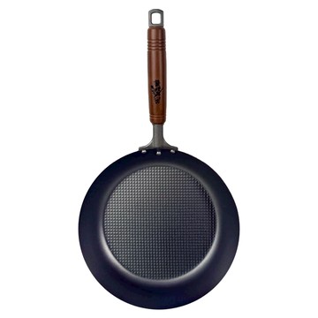 日本 Summit 燕鐵器系列 窒化鐵鍋 壓紋平底鍋 IH爐適用  26cm  1個