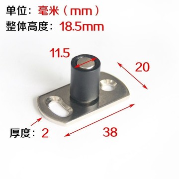 【臺灣發貨】推拉移門吊軌吊門廚房衛生間木門玻璃門鋁合金門下定位輪下定位器