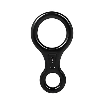 阿爾納斯 牛角八字環  黑色  50KN拉力  14.6  x 7.5cm  1個