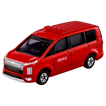 真愛日本 TOMY車 No.50 三菱 Delica 消防指揮車 TOMICA TAKARATOMY 玩具車 小車