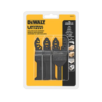 DeWALT 得偉 磨切機配件3件組 DWA 4215 釘木材/石膏板/PVC切割適用刀片  1組