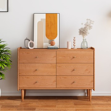 免運 附發票 斗櫃 日式斗櫃抽屜式實木櫃收納櫃落地置物櫃邊櫃中古風櫃子客廳電視櫃S067快速出貨