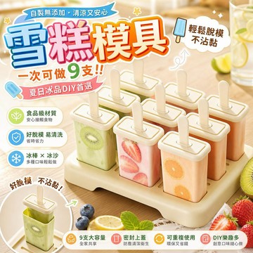 雪糕模具 冰棒模具 冰棍模具 食品級 好脫模 自製雪糕 夏日冰品 製冰盒 冰塊模具 冰淇淋模具 冰品DIY 家用製冰