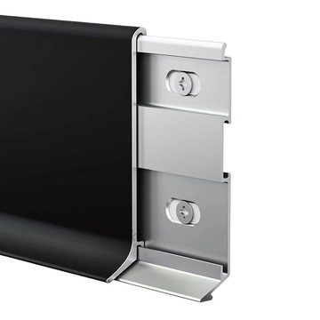 【台灣出品】鋁合金踢腳線超薄卡扣式極簡踢腳線條6cm8cm金屬航空鋁極窄地腳線【熱賣】【低價】